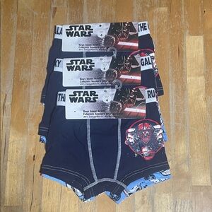 6 pairs of Star Wars Boys Boxer Briefs